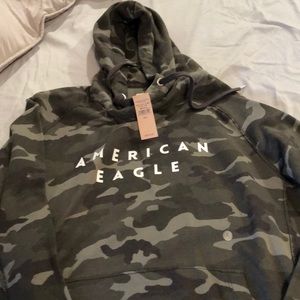 American eagle camo hoodie new with tags